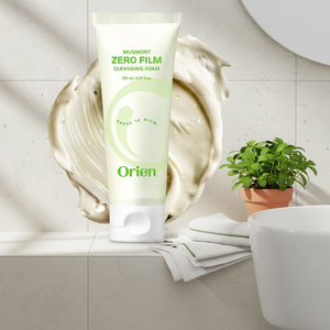 Espuma Limpiadora Facial de Alta Calidad Orien Mugwort Zero Film 150ml - Product Image 3