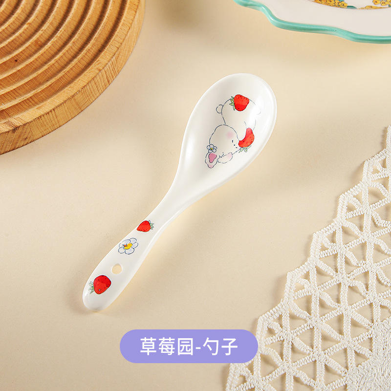 Cuillère à jardin de fraises