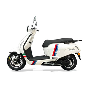 Vintage <span class=keywords><strong>retro</strong></span> clásico de alta velocidad 95 km/h adulto 125cc gasolina motocicleta scooter - Product Image 3