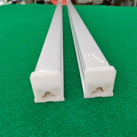T8 — tube led intégré t5, 1.2m, lumière chaude, plastique, carré 18w, 2ft3ft, facile à installer, 2700k, 120lm