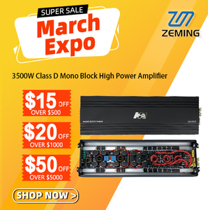 Amplificateur de subwoofer de classe D monobloc haute puissance 3500W ZM-3500 d'<span class=keywords><strong>ampli</strong></span> audio de <span class=keywords><strong>voiture</strong></span> - Product Image 1