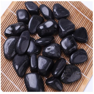 Highly <strong>Polished</strong> Natural Black Cobblestone Outdoor Landscape Park Application White Pebble <strong>Stone</strong> Garden Decoration <strong>River</strong> <strong>Stone</strong> - Product Image 6
