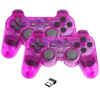 Manette de jeu double sans fil Bluetooth avec boutons tactiles, sans vibration, modèle X706WD, pour Android TV Box, interface USB, pour jouer aux jeux