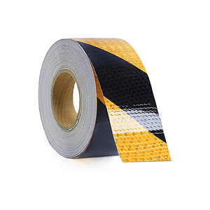 Ruban de sécurité réfléchissant en nid d'abeille étanche pour camion, bande d'avertissement de danger, <span class=keywords><strong>bandes</strong></span> <span class=keywords><strong>autocollantes</strong></span> de sécurité auto-adhésives - Product Image 2
