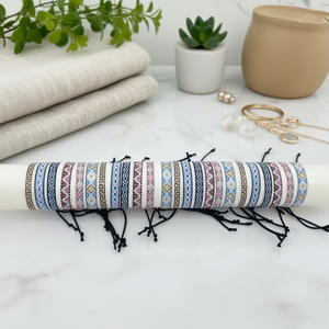 Braccialetti in Pizzo 1,5 Cm, Pulsera Tubo, Braccialetti alla Moda con Cordoncino, 24 Pezzi in Scatola, 2400 Pezzi - Product Image 3