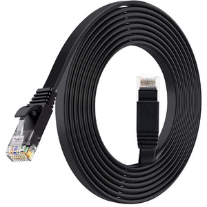 Cable de conexión Cat7 de 1,5 m, velocidad, apto para redes Gigabit y transmisión de datos en entornos domésticos y - Product Image 1