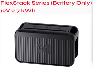 MOLI POWER BoltBox 5.4kWh Stasiun Daya Portabel LiFePO4 yang Dapat Ditumpuk 2000W Generator Tenaga Surya dengan Kontrol Jarak Jauh via Aplikasi - Product Image 4