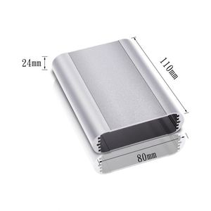EBM Amplifier Connector Housing Professional Customization Aluminum Extrusion IP54 Car Mobile TV Receiver Box Electronic - Product Image 1