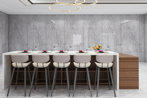 Cbmmart 2025 thiết kế mới tùy chỉnh nhà bếp tủ nhà máy Modular Set hiện đại ván ép nhà bếp lưu trữ đảo - Product Image 4