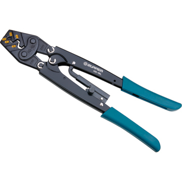 ZUPPER HD-16L Hand Crimping Tool for Non-Insulated Terminals, 1.25