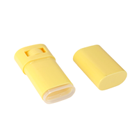 Tube de parfum solide en plastique PP personnalisé 20g 30g pour emballage cosmétique, déodorant et baume corporel, avec mécanisme rotatif