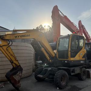 รถขุดล้อยางฮุนได 60W-9 มือสองคุณภาพสูง ขนาด 6 ตัน พร้อมเครื่องยนต์ยันม่าร์ - Product Image 5