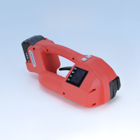 Outil de cerclage électrique professionnel K6, batterie lithium 18V, 400-3500N réglable, contrôle LED, machine de cerclage manuelle PP PET