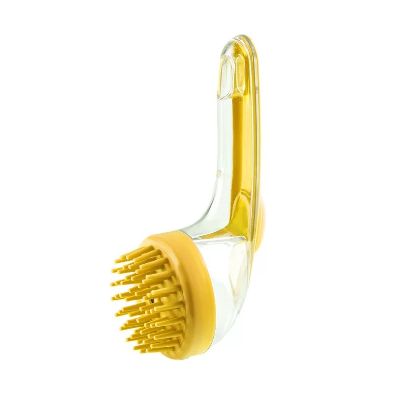 Modelo amarillo de mango largo [cabezal de cepillo fino]