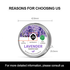 Hot Selling Oem Private Label Blikken Doos Haarverzorging Effen Zeep Natuurlijke Biologische Vegan Shampoo Bar - Product Image 6