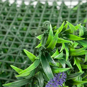 ZC искусственный пластиковый забор из зеленой лужайки, рулон, искусственный самшит, живая изгородь