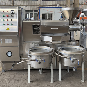 Machine de presse à huile automatique en acier inoxydable série 6YL-120 304 nouvellement mise à niveau pour usine de fabrication de haute qualité 400 KG/H - Product Image 6
