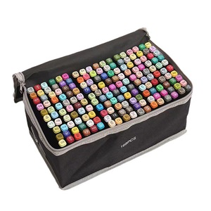Ensemble de 48 marqueurs d'art à double pointe, marqueurs de peinture à double pointe avec sac noir - Product Image 4