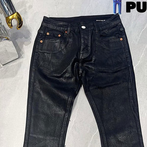 <span class=keywords><strong>Jeans</strong></span> Neri Effetto Cerato a Zampa d'Elefante di Alta Qualità, Pronta Consegna e Spedizione Rapida - Product Image 5
