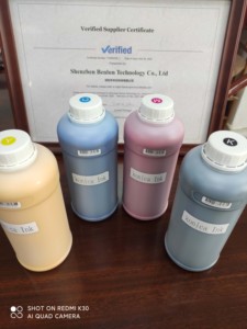 Konica Starfire <span class=keywords><strong>Seico</strong></span> Polaris C + M + Y + K Solvente para tinta para impresión digital Gran formato Certificado con MSDS Empaquetado en botellas - Product Image 4