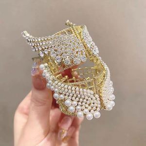 دبوس شعر عالي الجودة بجناح الملاك ذيل الحصان للنساء على الطراز الكوري الرأس الخلفي إكسسوارات هدايا أغطية الرأس إكسسوارات للشعر - Product Image 4