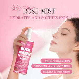Brume tonifiante végane à l'eau de rose bio Greenlem - Spray hydratant et apaisant pour le visage, pour tous types de peaux, marque privée - Product Image 6
