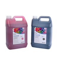 Encre Solvant 5L Konica KM512i 1024i 30pl Faible Odeur Écologique pour Impression de Signalétique Extérieure