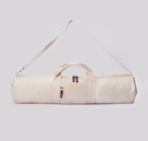 丈夫で洗えるキャンバスヨガバッグ 女性用フィットネス クロスボディヨガマットバッグ 軽量 - Product Image 2