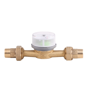 Di alta qualità DN15 tipo secco a getto singolo in ottone contatore dell'acqua uso domestico senza stampa OEM personalizzabile - Product Image 5