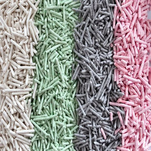 Commercio all'ingrosso della fabbrica di argilla aggrottante Premium lettiera per gatti di Tofu lettiera per gatti senza polvere acqua di fusione 6L assorbente per gatti wc per gatti - Product Image 1