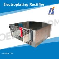 Prix du redresseur de placage 1000A15V avec corps sus304