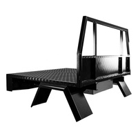 Plateau ute personnalisé 4x4 à double cabine en aluminium avec boîte latérale et garde-boue pour ramassage hilux