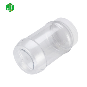 Tarro <span class=keywords><strong>de</strong></span> <span class=keywords><strong>Plástico</strong></span> Transparente para Mantequilla <span class=keywords><strong>de</strong></span> Maní, Envase para Alimentos y Mascotas con Tapa <span class=keywords><strong>de</strong></span> Rosca, 530 ml, Precio Económico - Product Image 3