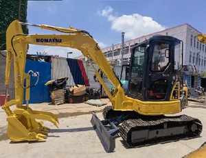 Haute qualité utilisé Komatsu PC55 Excavatrice Komatsu PC55MR Mini pelle pelleteuse à vendre à Shanghai en Chine - Product Image 3