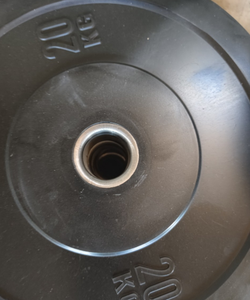 Plaque d'haltères pratique en caoutchouc PINJIAN Plaque d'haltères en caoutchouc haute élasticité pour entraînement physique compétitif - Product Image 6