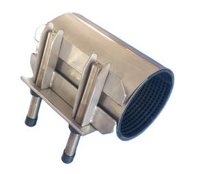 Raccord de tuyau en acier inoxydable à bande unique 15mm pince de raccordement <span class=keywords><strong>rapide</strong></span> eau plomberie fer fonte soudure fuite tête de réparation - Product Image 4