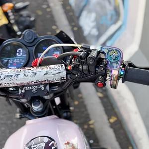 ปลอกแฮนด์มอเตอร์ไซค์แบบปลดเร็ว CNC อลูมิเนียมขนาด 22 มม. เหมาะสำหรับรถ ATV 110-250 ซีซี - Product Image 6