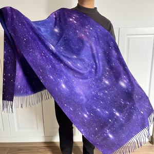High Quality Custom Ladies Woven Pashmina Stole Long Style Cashmere Scarves Wholesale Bulk Winter Printed Blendscarves <strong>Shawls</strong> - Product Image 3