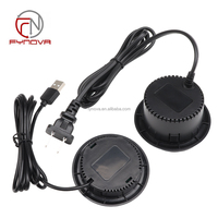 2025 nouveau chargeur sans fil magnétique intégré 15W prise de table ABS à charge rapide pour bureau/Table de chevet pour hôtels