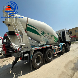 Camión mezclador de concreto Shacman M3000 8*4 de segunda mano, camión mezclador Shacman M3000 usado Original de exportación barato a la venta - Product Image 5