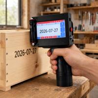 Impresora de Inyección de Tinta Impermeable, Máquina de Codificación de Alta Adhesión para Bolsas de Plástico, Botellas y Superficies Metálicas