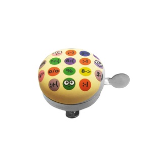 Campana de bicicleta personalizada de promoción con logotipo y color Nuevo diseño Campana de bicicleta de acero con sonido grande - Product Image 1