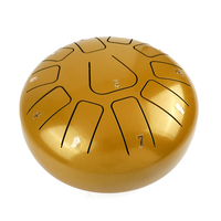 Hot Selling Steel Tongue Drum Musical Percussion Instrument for Sound Healing for Yoga Meditation Hand Drum Made of Metal