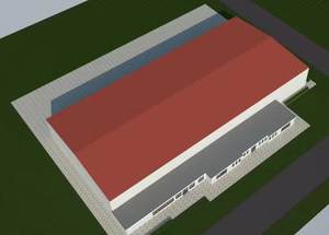 Almacén de Acero de 2 Pisos / Almacén con Estructura de Acero en Australia, Taller, Edificio de Oficinas, Estructura de Acero, Color Personalizado, ISO9001 - Product Image 1