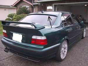 Becquet de <span class=keywords><strong>toit</strong></span> pour <span class=keywords><strong>BMW</strong></span> <span class=keywords><strong>3</strong></span> série E36 sedan 1994-2000 2 portes - Product Image 6