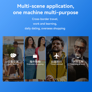 Vormor A20 4G Toàn Cầu Ai Thông Minh Bằng Giọng Nói Dịch Thời Gian Thực Dịch Trực Tuyến Thiết Bị Wifi Không Dây Ngôn Ngữ Trực Tiếp Dịch - Product Image 2
