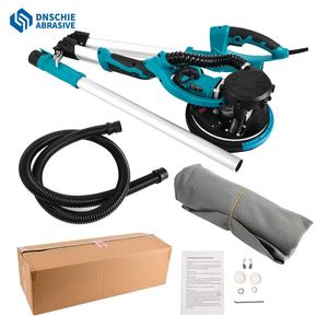 מלטשת קיר מתקפלת עם תאורת לד, ספיגת אבק עצמית, מלטשת חשמלית לקירות, כלי שיוף - מבצע חם - Product Image 1