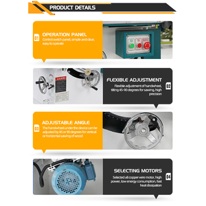 Maquinaria para Trabajar la <span class=keywords><strong>Madera</strong></span>, Sierra Circular Horizontal para Paneles, Sierra Vertical Multifuncional para Cortar <span class=keywords><strong>Madera</strong></span> - Product Image 6