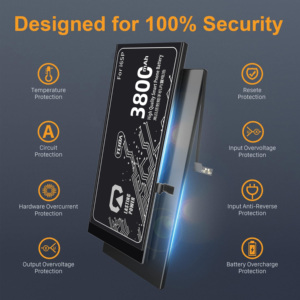 Tlida แบตเตอรี่โทรศัพท์สำหรับ <span class=keywords><strong>iPhone</strong></span> 6SP 6S PLUS เปลี่ยนแบตเตอรี่โทรศัพท์มือถือสำหรับ <span class=keywords><strong>iPhone</strong></span> 6S PLUS - Product Image 3