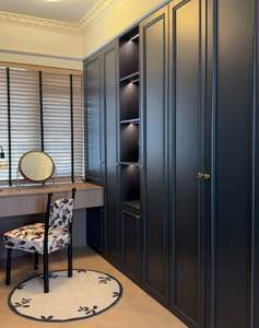 Armario de Madera Plegable Moderno y de Lujo de Alta Calidad, Mueble de Dormitorio Sencillo Personalizable de Fábrica para Hoteles - Product Image 2